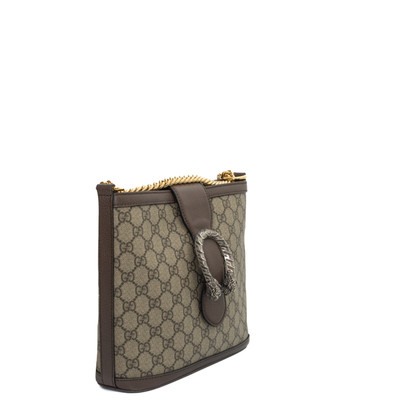 Gucci Dionysus Hobo Bag aus Canvas in Braun