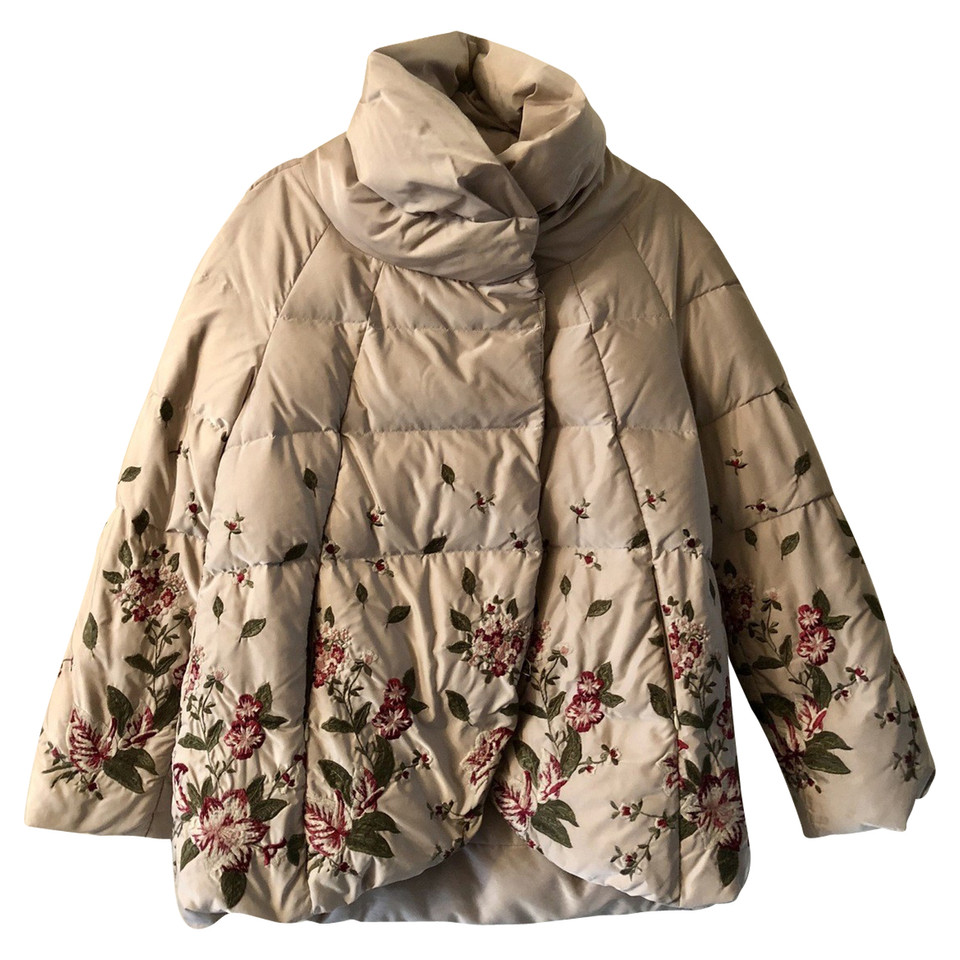 Ermanno Scervino Down jacket with embroidery