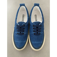 Céline Trainers Canvas in Blue