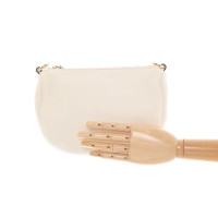 Abro Shoulder bag Leather in White