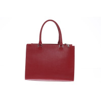 Strenesse Handbag Leather in Red