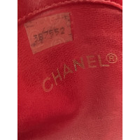 Chanel Belt Flap Bag en Cuir en Rouge
