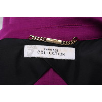 Versace Jas/Mantel Wol in Roze
