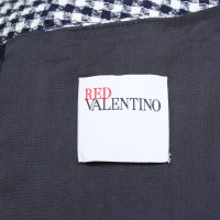 Red Valentino Manteau et robe avec motif à carreaux