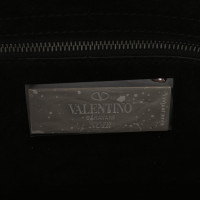 Valentino Garavani Lock aus Leder in Schwarz