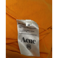 Acne Oberteil aus Baumwolle in Orange