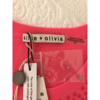 Alice + Olivia Dress Cotton in Pink