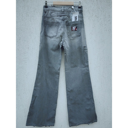 Mm6 Maison Margiela Jeans aus Baumwolle in Grau