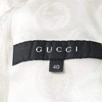 Gucci Blazer in Cotone in Crema