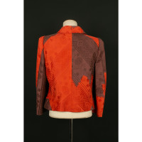 Christian Lacroix Jacket/Coat Cotton in Orange