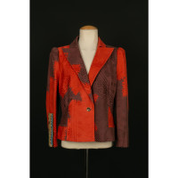 Christian Lacroix Jacket/Coat Cotton in Orange