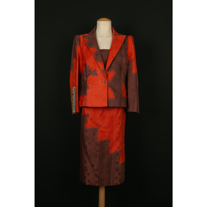 Christian Lacroix Giacca/Cappotto in Cotone in Arancio