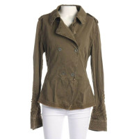 Ermanno Scervino Jacket/Coat Cotton in Brown