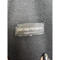 Emporio Armani Vest Wol in Zwart