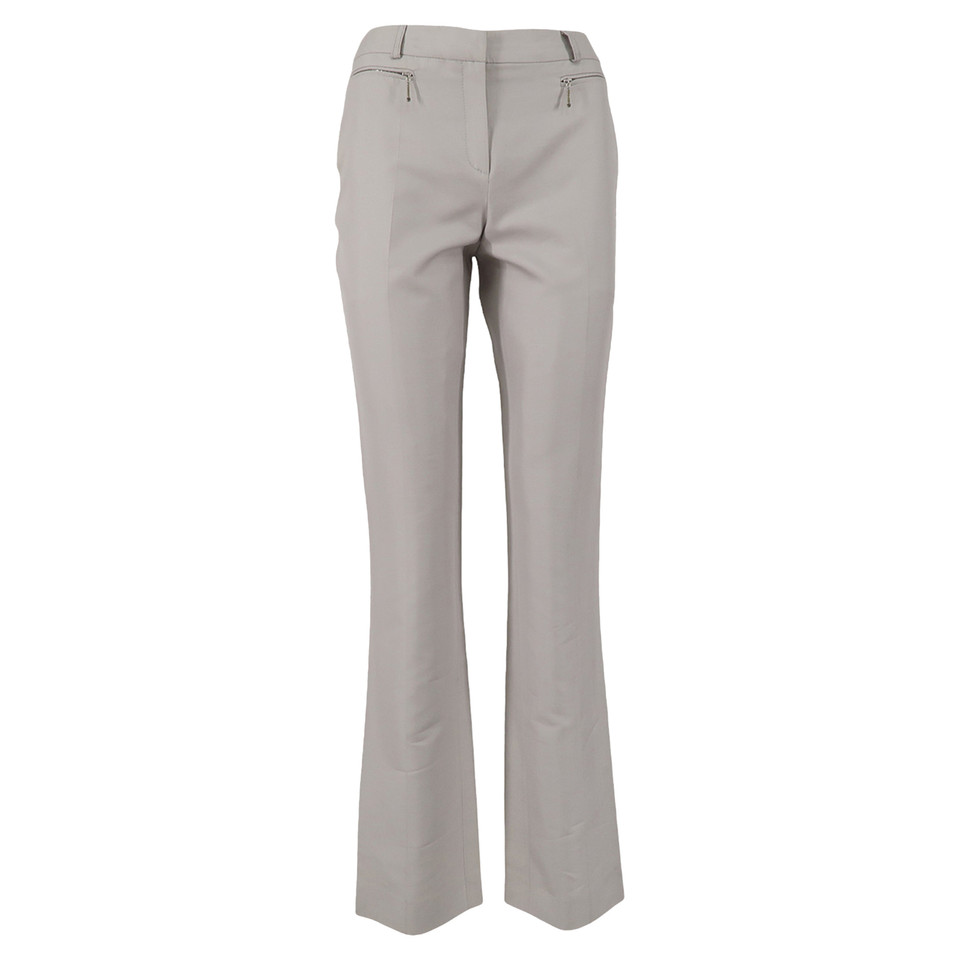 Alberta Ferretti Trousers Cotton in Grey
