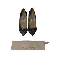 Jimmy Choo Pumps/Peeptoes Leather in Silvery