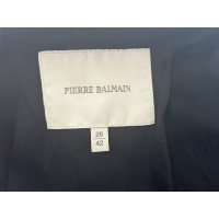 Pierre Balmain Top Leather in Blue