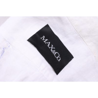 Max & Co Veste/Manteau en Lin en Blanc