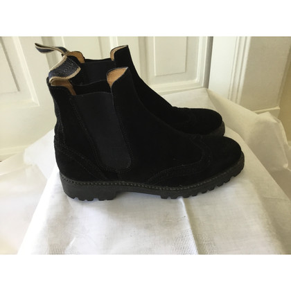 Ludwig Reiter Ankle boots Suede in Black