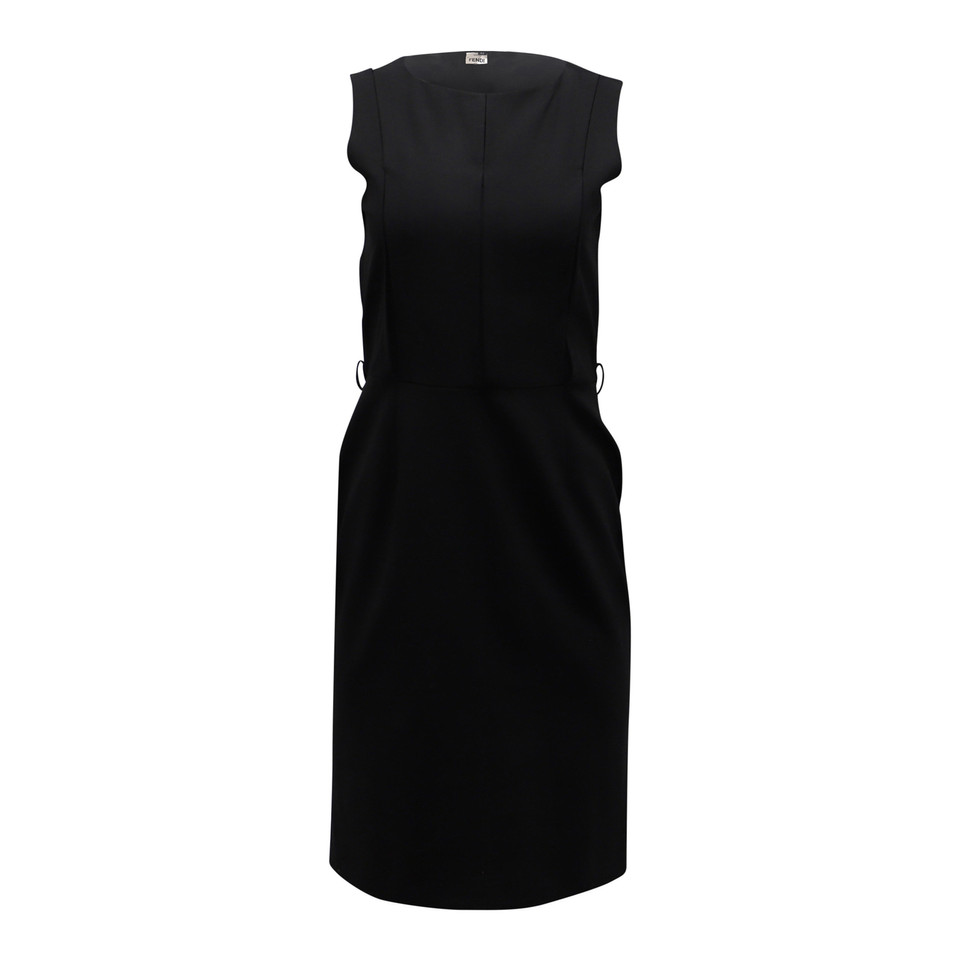 Fendi Dress Wool in Black