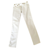 Elisabetta Franchi Jeans en Coton en Blanc