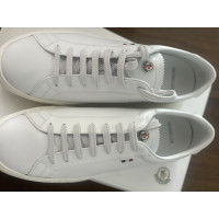 Moncler Trainers Leather in White