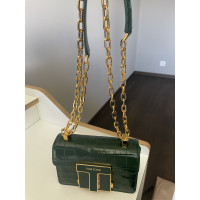 Tom Ford Handtasche aus Leder in Grün