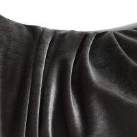 Armani Velvet dress in dark gray