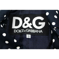 D&G Giacca/Cappotto in Cotone in Blu