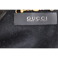 Gucci Veste/Manteau en Cuir en Noir