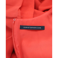 Christopher Kane Jurk Wol in Rood