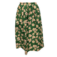 Rochas Skirt Cotton in Green