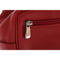 Longchamp Borsette/Portafoglio in Pelle in Rosso