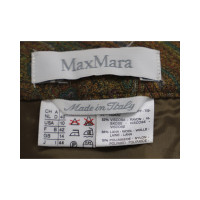 Max Mara Rock aus Viskose in Braun