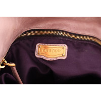 Miu Miu Handbag Leather in Nude