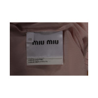 Miu Miu Top Silk in Pink