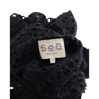 Sea Top Cotton in Black