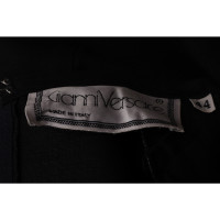 Gianni Versace Dress Linen in Black