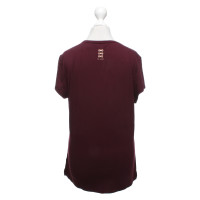 Ted Baker Oberteil aus Jersey in Bordeaux