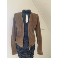 Arma Blazer in Pelle in Marrone