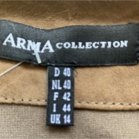 Arma Blazer aus Leder in Braun