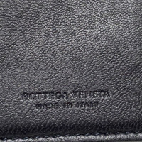 Bottega Veneta Flap Wallet long Leather in Black