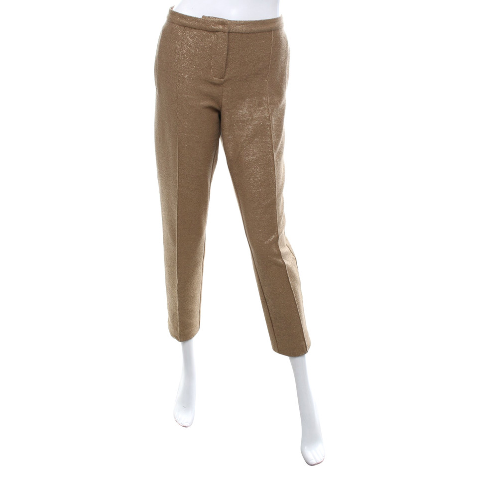 Schumacher Pantalon de survêtement couleur or