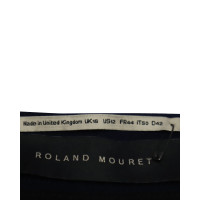 Roland Mouret Hose aus Wolle in Blau