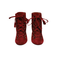 Laurence Dacade Ankle boots Suede in Bordeaux