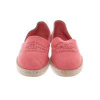 Louis Vuitton Slippers/Ballerinas Canvas in Pink