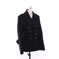 Alexander McQueen Jacket/Coat Wool in Black