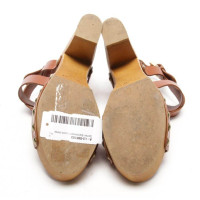 L'autre Chose Sandalen Leer in Bruin