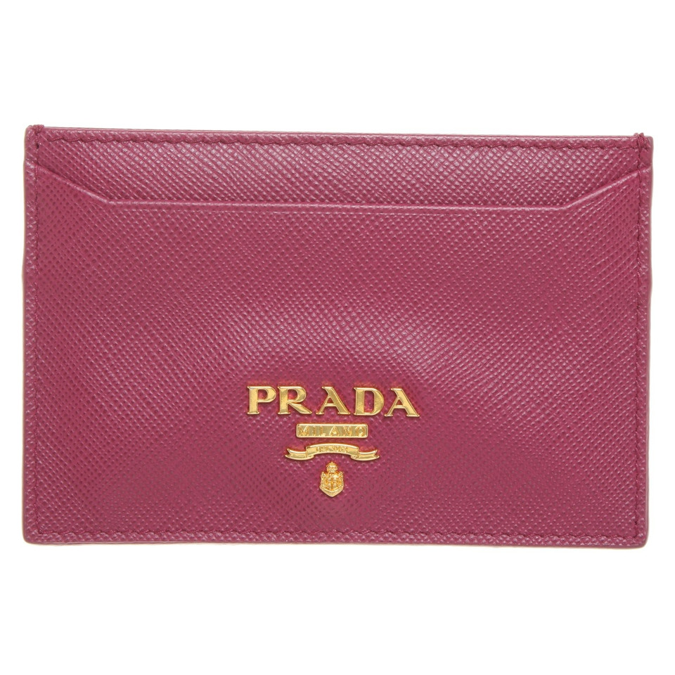 Prada Card case in Bordeaux