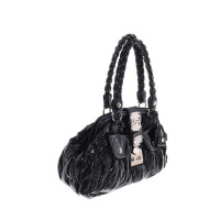 Miu Miu Handbag Patent leather in Black